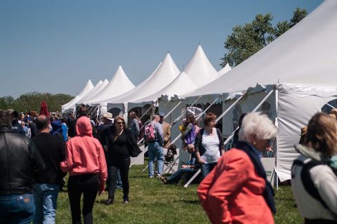 Willowdale sponsor tents.